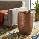 Johnsen - Handcrafted Large Metal Accent Table by Unique Piece Furniture
