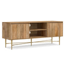 Fallon - TV Media Stand - Natural by HouseOfZazla