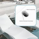 Quick Assembly S-Shaped Pool Lounger by HouseOfZazla