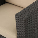 Stylish Outdoor Club Chair With Weather Resistant Cushions by HouseOfZazla