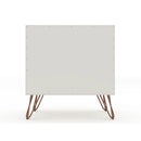 Rockefeller - Nightstand With 1 Drawer - Off White by HouseOfZazla
