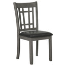 Ingall - 5 Piece Set With Storage Table And Upholstered Chairs - Medium Gray by HouseOfZazla