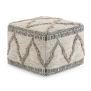 Sweeney - Upholstered Square Pouf by Unique Piece Furniture