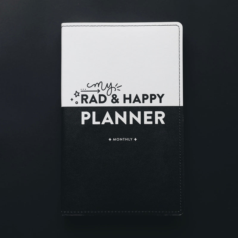 5x8 Undated Monthly Planner - Halfsies Edition