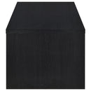 Canyon - Lift Top Table With Dual Drawers Storage Solution - Black