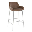 Daniella - Contemporary Fixed Height Barstool (Set of 2) by HouseOfZazla