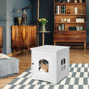 Side Table Nightstand Decorative Cat House by LJGDeals