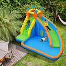 Inflatable Mighty Bounce House Jumper with Water Slide without Blower by LJGDeals