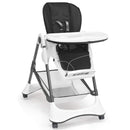 A-Shaped High Chair with 4 Lockable Wheels by LJGDeals