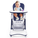 A-Shaped High Chair with 4 Lockable Wheels by LJGDeals