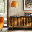 Bosk Wood Fluted TV Stand by Megsu