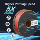GT-3 High Speed Matte PLA Filament 1.75mm, 1KG, ±0.02mm, Black/White/Teal/Mint/Red/Grey