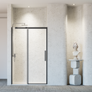 46-48" W x 76" H Frameless Single Sliding Shower Door Matte Glass by HouseOfZazla
