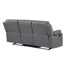 Blanche - Reclining Sofa With LED Lights by Unique Piece Furniture