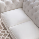 Traditional Tufted Chesterfield Nailhead Sofa by HouseOfZazla