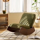 Comfortable High-Quality Upholstery Glider Rocking Chair by HouseOfZazla