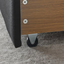 Upholstered Tufted Daybed With 2 Drawers, Waved Arms by HouseOfZazla