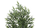 47" Tall, Artificial Plant, Acacia Tree, Indoor, Faux, Fake, Floor, Greenery, Potted, Silk, Decorative - Green / Black by Unique Piece Furniture