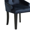 Varian II - Side Chair - Dark Navy by HouseOfZazla