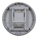 5-Piece Retro Functional Dining Table Set Extendable Round Table and 4 Upholstered Chairs for Dining Room and Living Room (Grey)