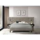 Kiah - Platform Bed With Floating Nightstands by HouseOfZazla