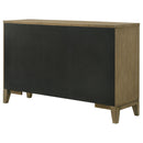 Menlo - 8 Drawer Dresser Cabinet - Natural by HouseOfZazla