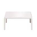 The Sleek All-Weather Resin Outdoor Loveseat and Coffee Table Set