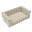 Modern Elegant Rectangle Pet Bed, Durable Elevated Dog Sofa by HouseOfZazla