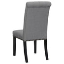 Tufted Rolled Backrest Side Chairs (Set of 2) by HouseOfZazla