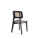 Versailles - Dining Chair With Cane Backrest (Set of 2) by HouseOfZazla