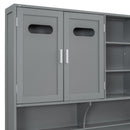 Daybed With All-In-One Cabinet And Shelf