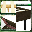 Acacia Solid Wood Bed Frame - Alander Deluxe Platform Bed