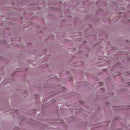 Orchid Pink 11x11 Glossy Matte Multi-shaped Glass Mosaic Tile (5 pack, 4.36 sq ft/case) - Sample