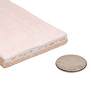 Pink 2.58 in. x 8 in. Polished Ceramic Subway Tile (5.38 sq ft/case)
