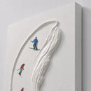 Snowy Strokes by Interior Moderna