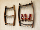 Whiskey & Wine Barrel Home Bar Set