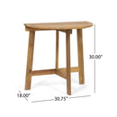 Outdoor 3 Piece Half Round Folding Bistro Set by HouseOfZazla