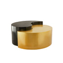 Ying Yang - Coffee Table - Gold / Black by HouseOfZazla