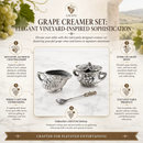 Grape Creamer Set by Arthur Court Designs