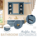 36'' Bathroom Vanity with Medicine Cabinet