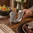 Cowboy Boot Salt and Pepper Set by Arthur Court Designs