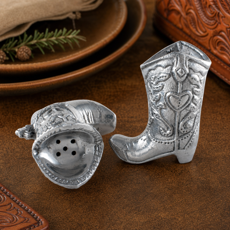 Cowboy Boot Salt and Pepper Set, photo 3 of 10