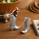 Cowboy Boot Salt and Pepper Set by Arthur Court Designs