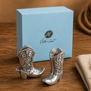 Cowboy Boot Salt and Pepper Set by Arthur Court Designs