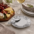 Fleur-De-Lis Plate with Server by Arthur Court Designs