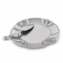 Fleur-De-Lis Plate with Server by Arthur Court Designs
