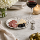 Fleur-De-Lis Plate with Server by Arthur Court Designs