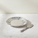 Fleur-De-Lis Plate with Server