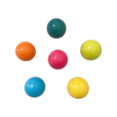 6-Piece Pastel Wooden Balls – 1.8" Diameter | Macaron Colors