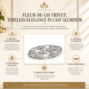 Fleur-De-Lis Trivet by Arthur Court Designs